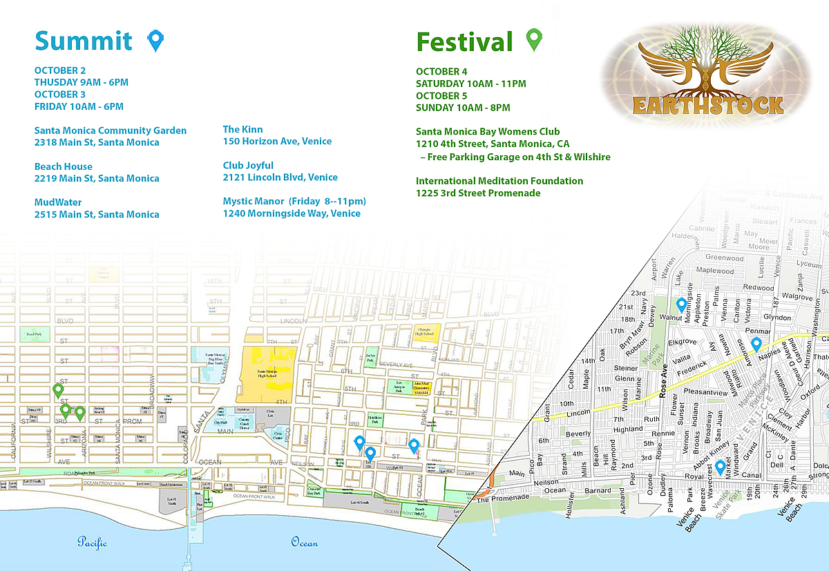 Map of Santa Monica